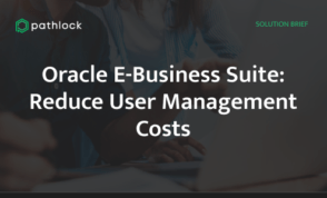Oracle E-Business Suite: Reduce User Management Costs