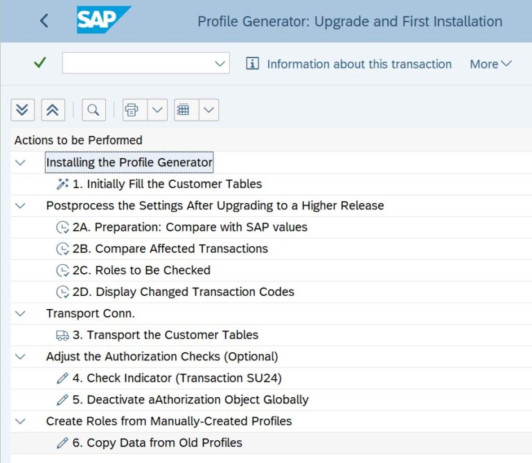 Updating Authorization Roles In SAP S/4HANA Projects Using SU25