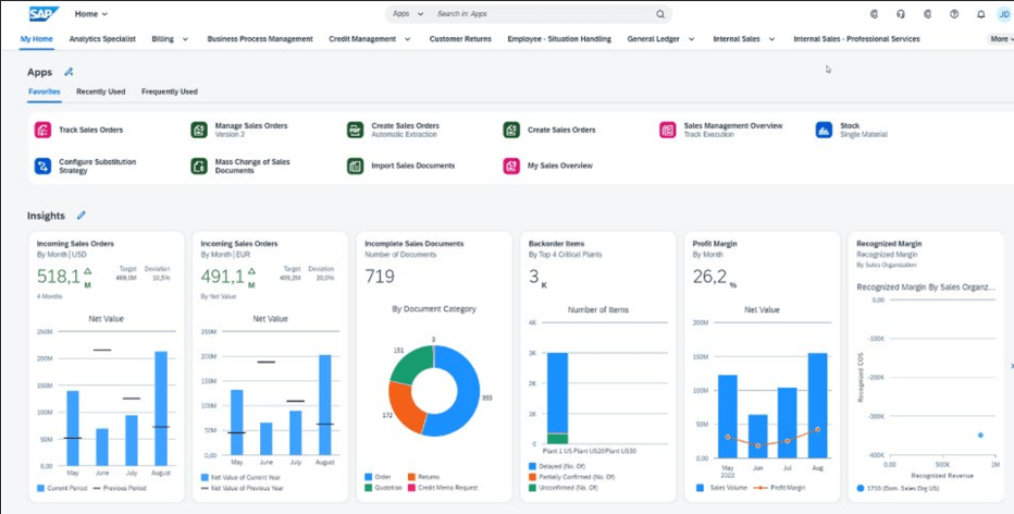 SAP FIORI GUI