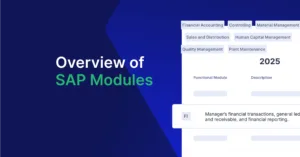 SAP Modules List | A Comprehensive Guide for 2025