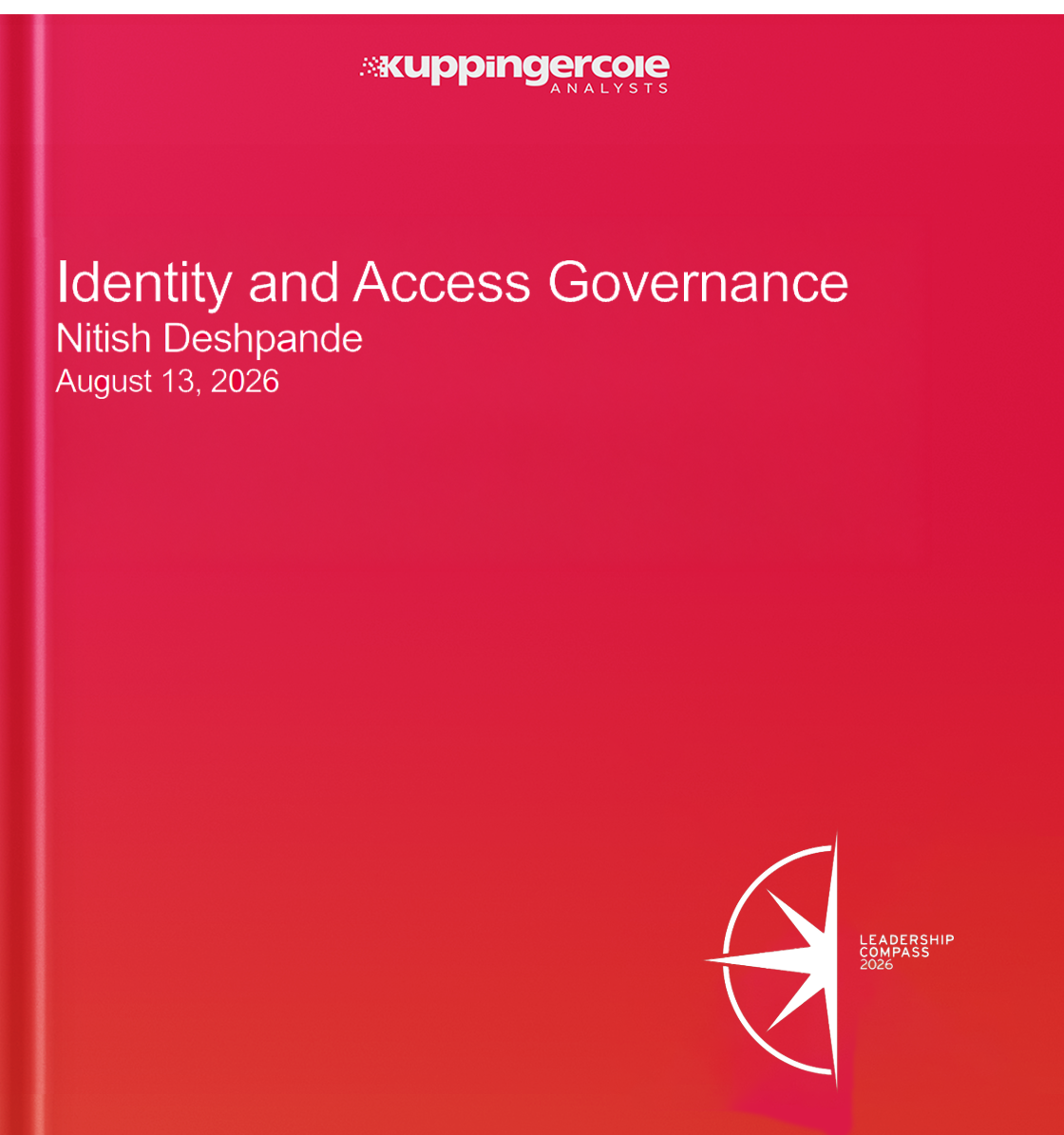 Leadership Compass for Identity and Access Governance