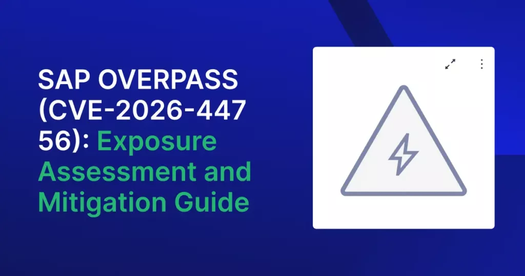 CVE-2026-44756: SAP Extended Passport Overflow — Unauthenticated Memory Corruption in...