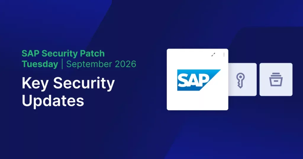 SAP Security Patch Day — September 2026